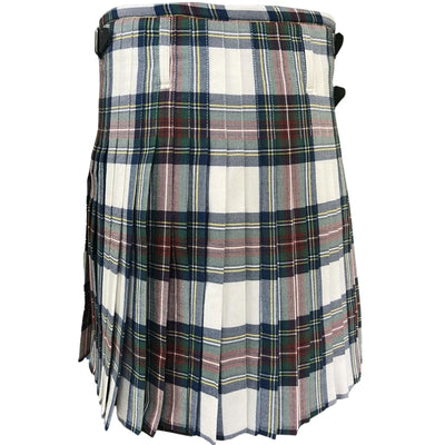 Stewart Dress Muted Blue Tartan Kilt - view 2