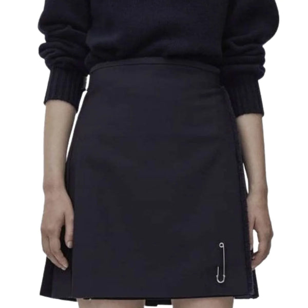 Women Black Tartan Kilt