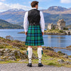 Abercrombie Ancient Tartan Vest - back view