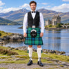 Abercrombie Ancient Tartan Vest - front view