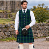 Abercrombie Modern Tartan Vest - front view