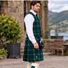 Abercrombie Modern Tartan Vest - side view