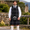 Afallon Tartan Vest - front view