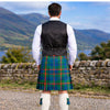 Agnew Ancient Tartan Vest - back view