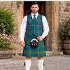 Agnew Ancient Tartan Vest - front view