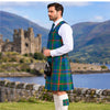 Agnew Ancient Tartan Vest - side view