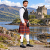 Ainslie Tartan Vest - side view