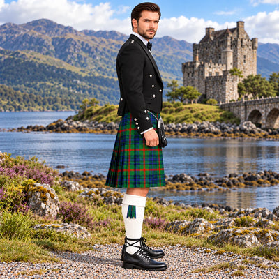 Aiton Tartan Prince Charlie Kilt Outfit - side view