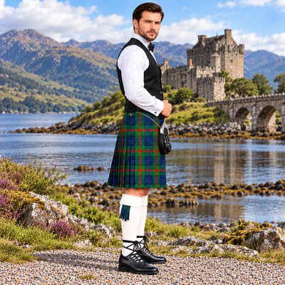 Aiton Tartan Vest - side view