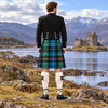 Ancient Murray of Athol Tartan Prince Charlie Kilt Outfit - back view