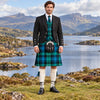 Campbell Ancient Tartan Argyll Kilt Outfit - front view