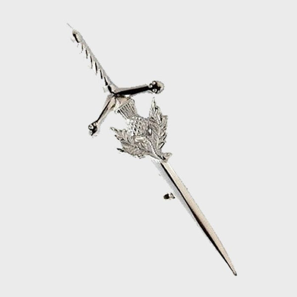 Claymore Silver Kilt Pin