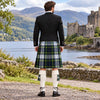 Gordon Dress Argyll Outfit For Weddings With 8 yards Tartan Kilt - back view