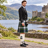 Gordon Dress Argyll Outfit For Weddings With 8 yards Tartan Kilt - side view