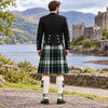Gordon Dress Modern Tartan Prince Charlie Kilt Outfit - back view