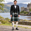 Gordon Dress Modern Tartan Prince Charlie Kilt Outfit - front view