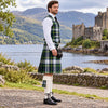 Gordon Dress Tartan Vest - side view