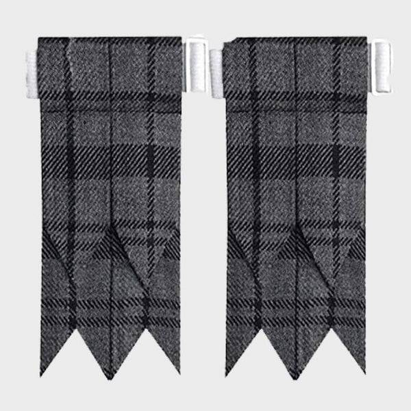 Grey Hamilton Tartan Flashes