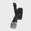 Leather Adjustable Kilt Belt with Celtic Buckle