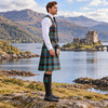 MacDonald Ancient Tartan Vest - side view