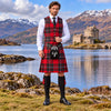 MacGregor Modern Tartan Vest - front view