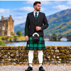 MacLean Hunting Ancient Tartan Argyll Kilt Outfit - front view