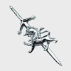 Rampant Lion Kilt Pin