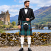 Robertson Hunting Ancient Tartan Prince Charlie Kilt Outfit - front view