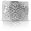 Silver Kilt Belt Buckle