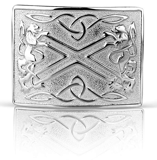 Silver Kilt Belt Buckle